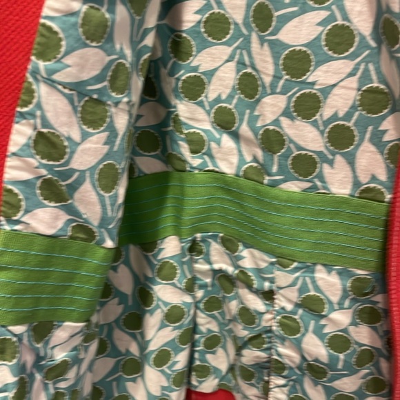 Boden Red 100% Cotton Blazer - Picture 4 of 5